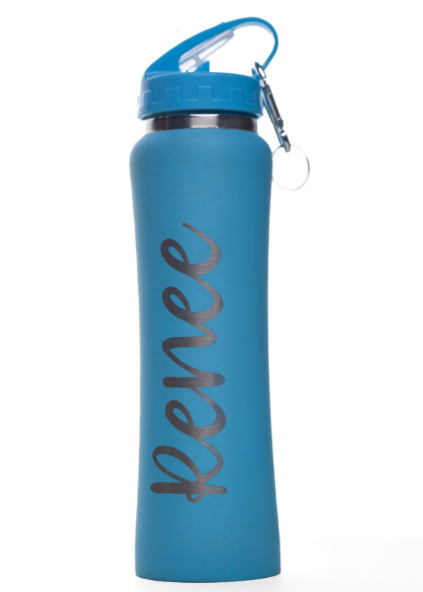 Water Bottle with Straw