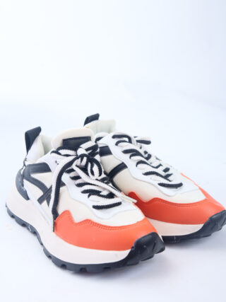 Cipriano Black Mix Italian Leather Light Sole Sneakers