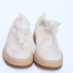 Women Minimalist Lace Up Front Skate Shoes, Sporty Outdoor Sneakers