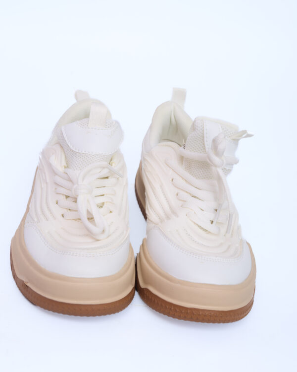 Women Minimalist Lace Up Front Skate Shoes, Sporty Outdoor Sneakers